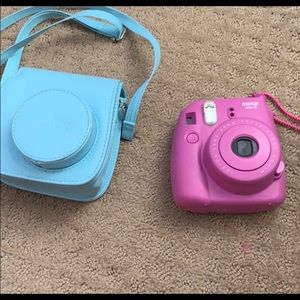 instax mimi number 8 and instax case